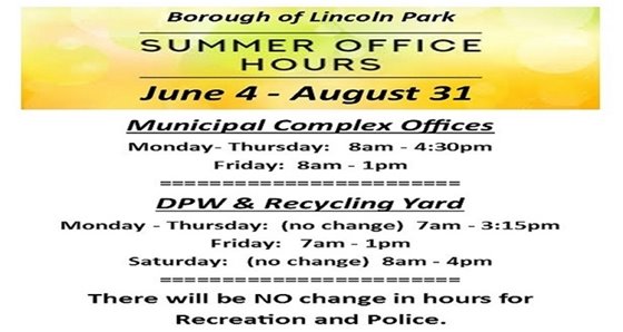 summer hours