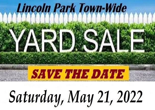 yard sale fence-2022  SAVE THE DATE LPConex