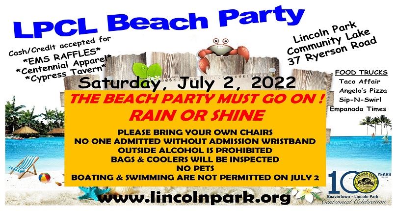 July 2 at the LPCL - RAIN OR SHINE webx