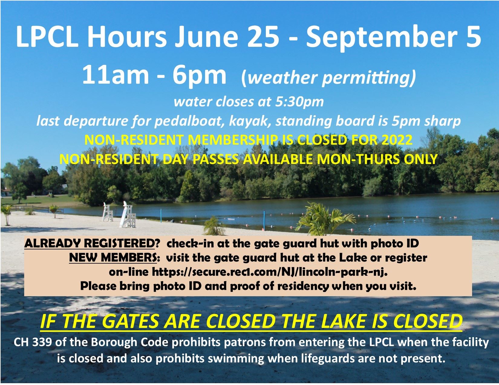 LPCL summer hours 2022  (revised 07-11-22)