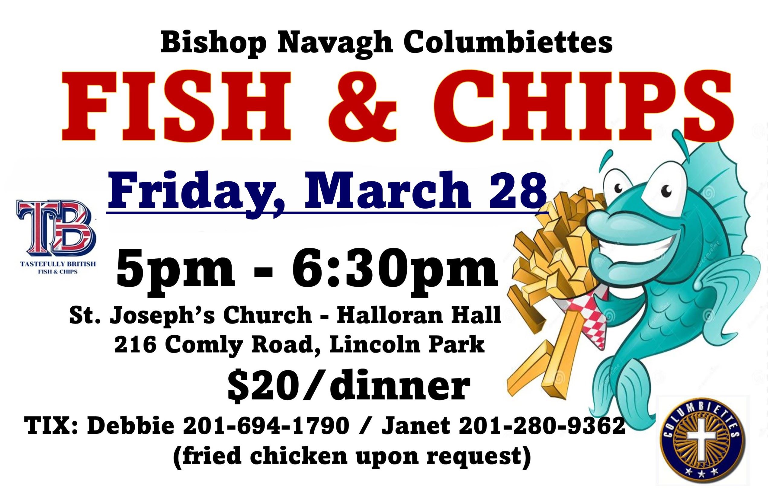 fish and chips dinner